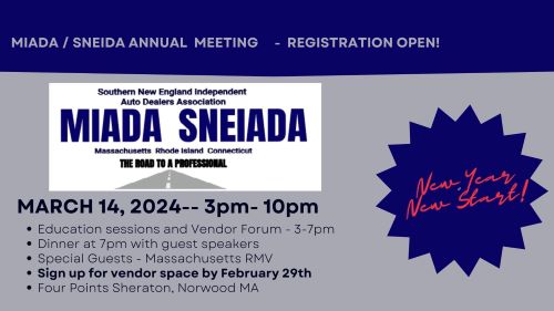 2024 MIADA/SNEIADA Annual Meeting Announcement