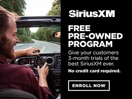 Sirius XM Free Pre-Owned Program
